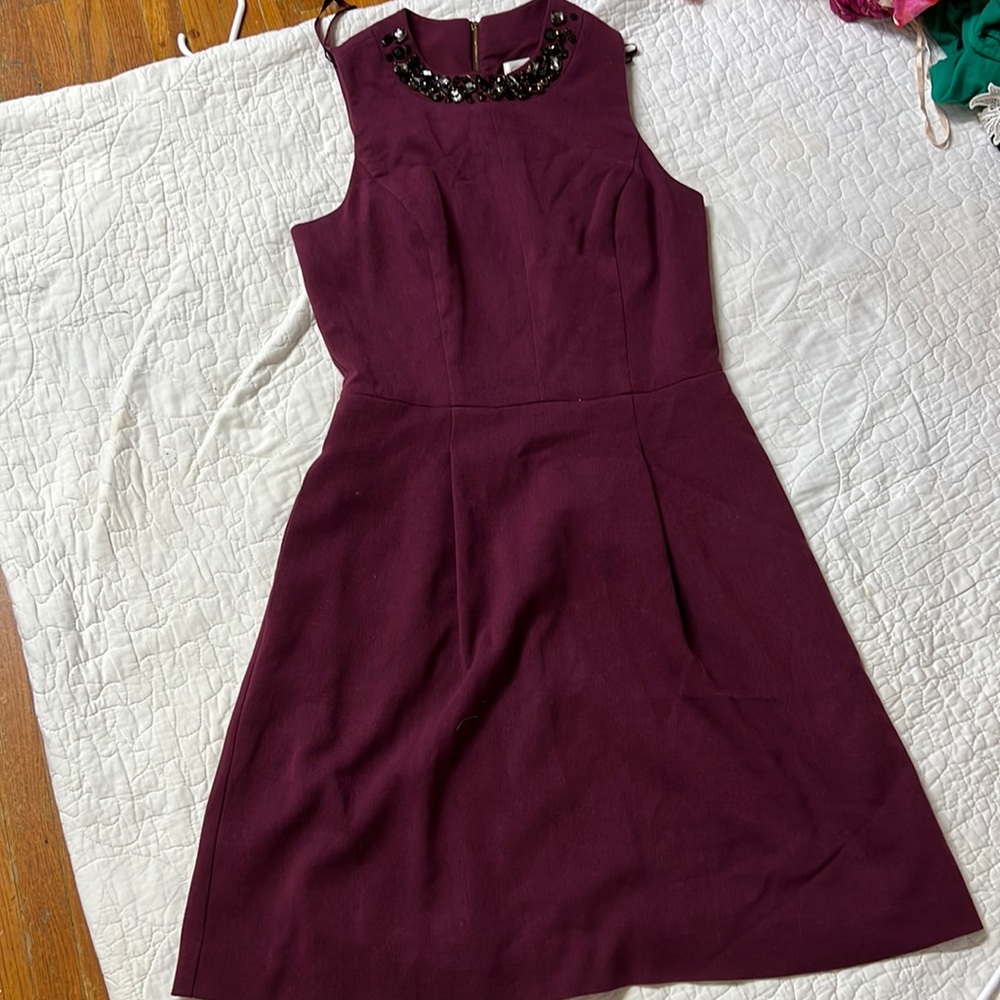 Eliza j ,Burgundy color beautiful ready to wear